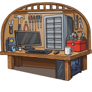 Workshop hosting plan illustration